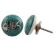 Sea Green Fish Ceramic Dresser Knob